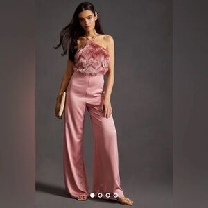 Anthropologie Hutch Jumpsuit - Pink (6)